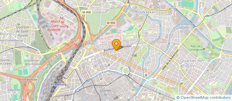 localisation de l'entreprise SCI HAVEN STEIL  STRASBOURG