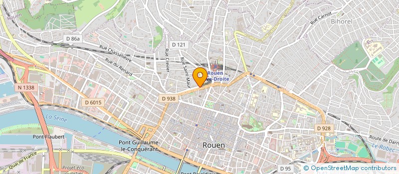 localisation de l'entreprise SCI HAVENE à ROUEN