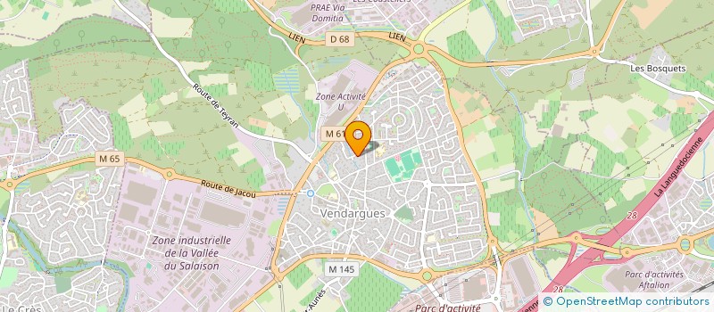 localisation de l'entreprise SCI HAVENIRS à VENDARGUES