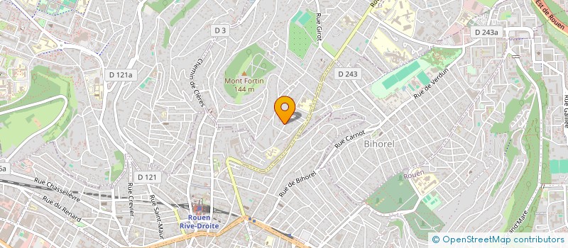 localisation de l'entreprise SCI HAVERLANDT à BOIS-GUILLAUME