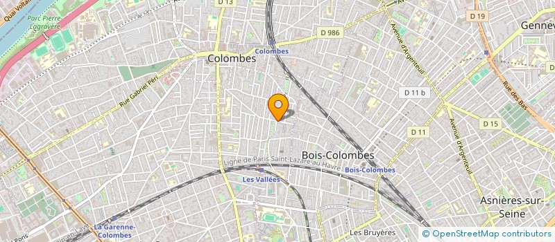localisation de l'entreprise SCI HAVIMA.FR à COLOMBES
