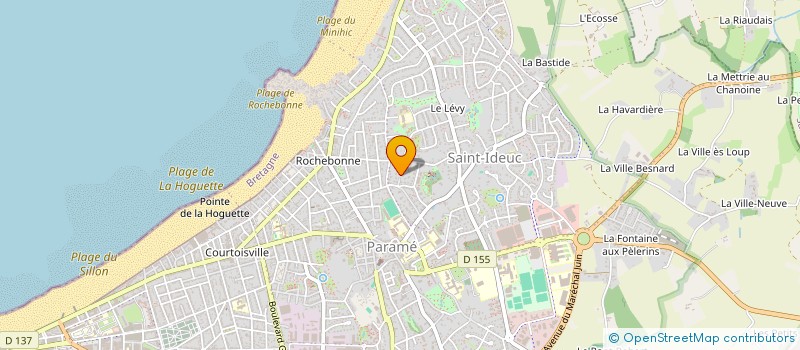 localisation de l'entreprise SCI HAWAIENNE  SAINT-MALO