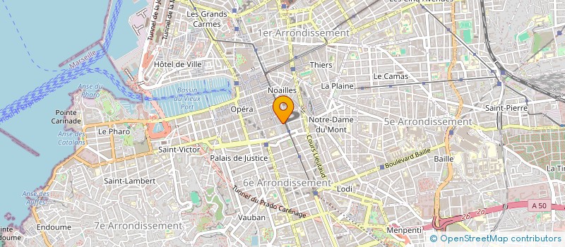 localisation de l'entreprise SCI HAXO 18 à MARSEILLE