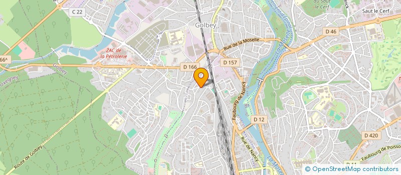 localisation de l'entreprise SCI HAXO IMMO à EPINAL