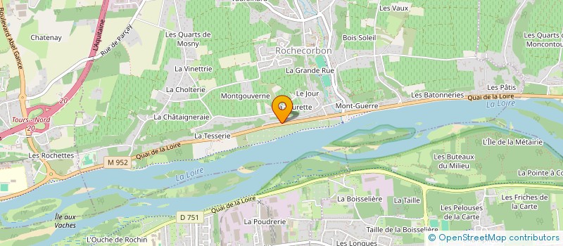 localisation de l'entreprise SCI HAY FAMILY à ROCHECORBON