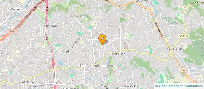 localisation de l'entreprise SCI HAYA à MARSEILLE