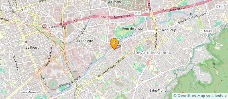 localisation de l'entreprise SCI HAYA CORNICHE à MARSEILLE