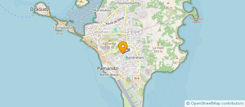localisation de l'entreprise SCI HAYATTI à PAMANDZI