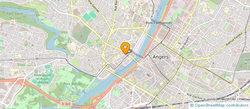 localisation de l'entreprise SCI HAYDEN à ANGERS