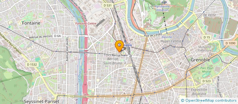 localisation de l'entreprise SCI HAYKMAR  GRENOBLE