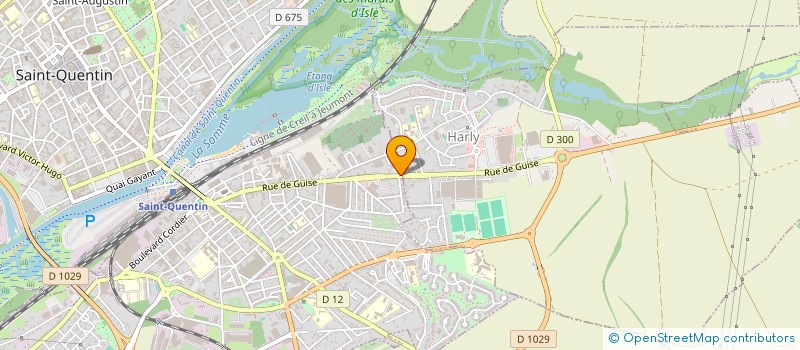 localisation de l'entreprise SCI HAYSAU à SAINT-QUENTIN