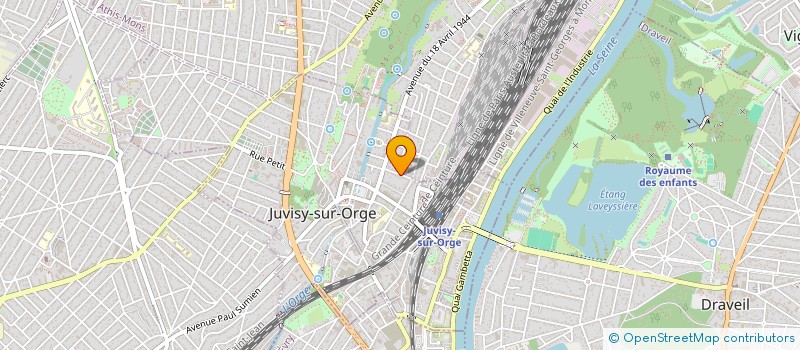 localisation de l'entreprise SCI HAZE  JUVISY-SUR-ORGE