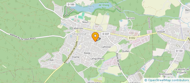 localisation de l'entreprise SCI HAZELL MILLARD  SEIGNOSSE