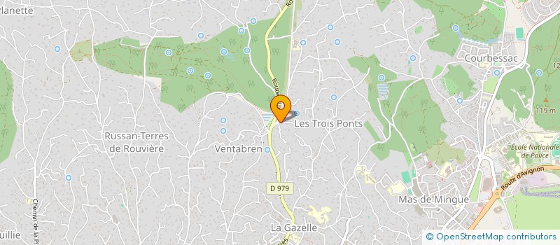 localisation de l'entreprise SCI HB  NIMES