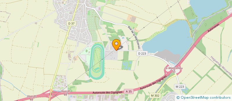 localisation de l'entreprise SCI HB  HRDT