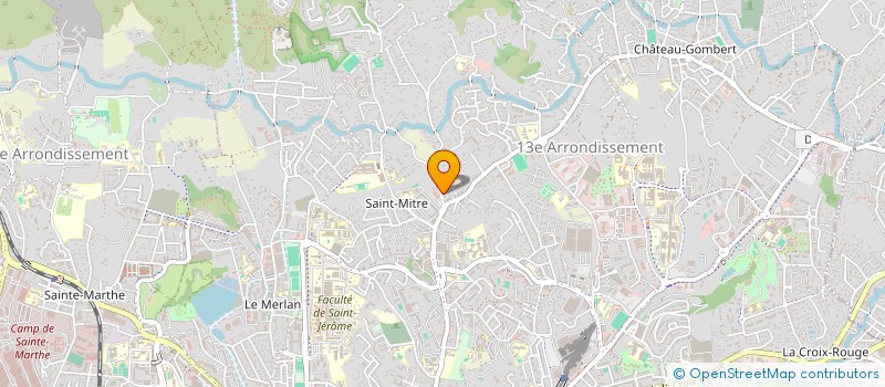 localisation de l'entreprise SCI HB à MARSEILLE