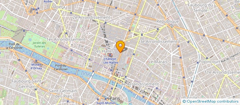 localisation de l'entreprise SCI HB MAGUELONNE  PARIS