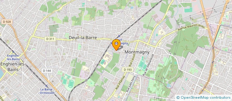 localisation de l'entreprise SCI HB36  MONTMAGNY