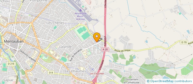 localisation de l'entreprise SCI HBIB GESTION IMMOBILIERE  MONTAUBAN