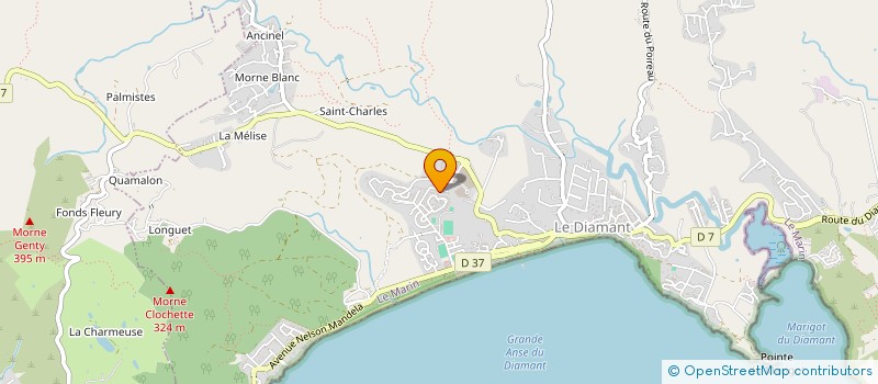 localisation de l'entreprise SCI HBNC  LE DIAMANT