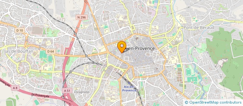 localisation de l'entreprise SCI HC-NIAUCA à AIX-EN-PROVENCE