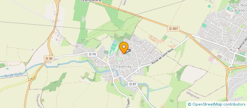 localisation de l'entreprise SCI HCJ VICTOR HUGO  LA BAUME-CORNILLANE