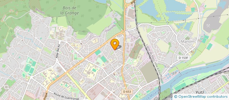 localisation de l'entreprise SCI HCL à THIONVILLE
