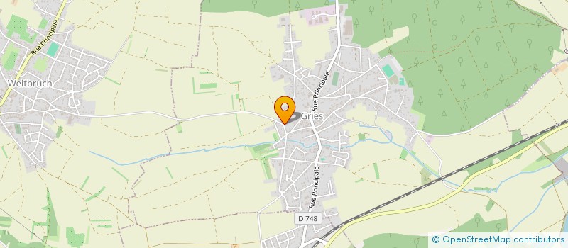 localisation de l'entreprise SCI HCR  GRIES