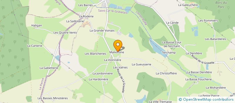 localisation de l'entreprise SCI HCRC  MONTJEAN