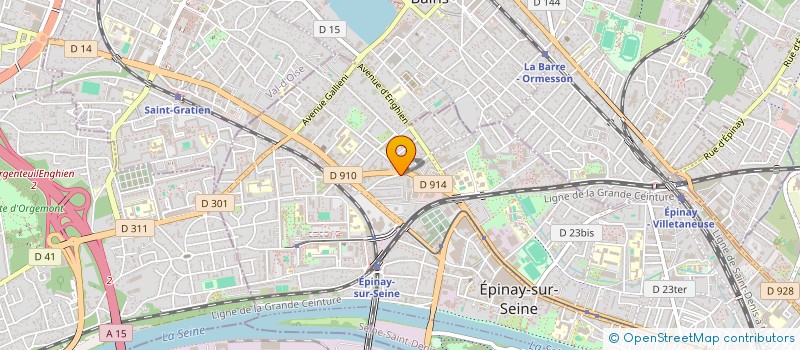 localisation de l'entreprise SCI HD à EPINAY-SUR-SEINE