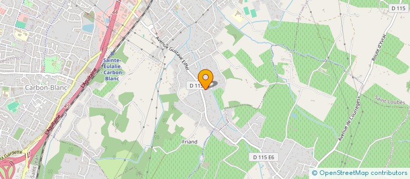 localisation de l'entreprise SCI HD à SAINTE-EULALIE