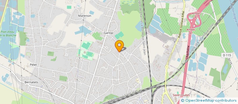 localisation de l'entreprise SCI HD INVEST AQUITAINE  AMBARES-ET-LAGRAVE