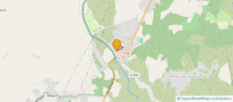 localisation de l'entreprise SCI HD TIZMART  LECCI