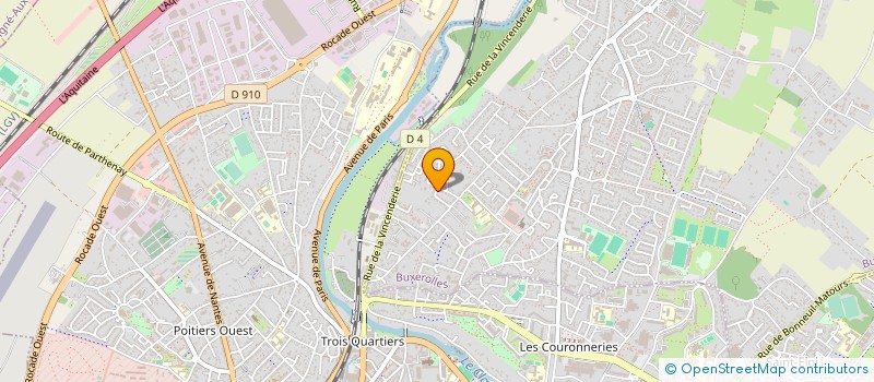 localisation de l'entreprise SCI HDA  BUXEROLLES