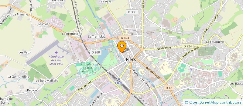 localisation de l'entreprise SCI HDC à FLERS