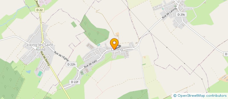 localisation de l'entreprise SCI HDJ IMMOBILIER  LEYVILLER