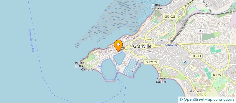 localisation de l'entreprise SCI HDLM à GRANVILLE