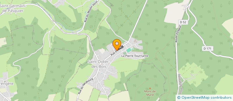 localisation de l'entreprise SCI HDLNT  SAINT-DIDIER-DES-BOIS