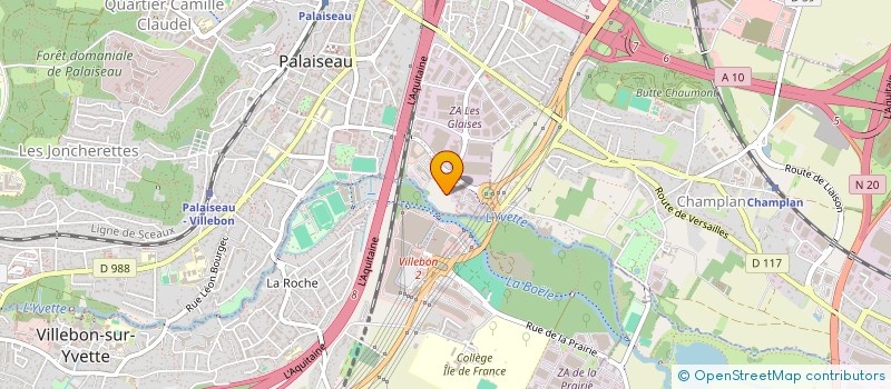 localisation de l'entreprise SCI HDO IMMO à PALAISEAU