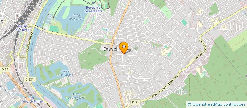 localisation de l'entreprise SCI HDQ5 à DRAVEIL