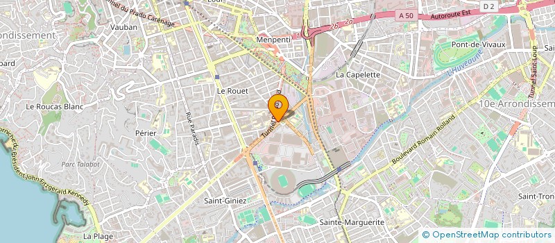 localisation de l'entreprise SCI HE à MARSEILLE