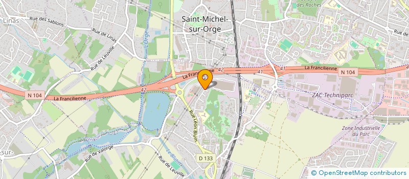 localisation de l'entreprise SCI HEA à BRETIGNY-SUR-ORGE