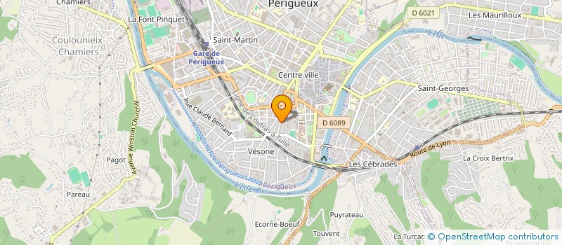 localisation de l'entreprise SCI HEART à PERIGUEUX
