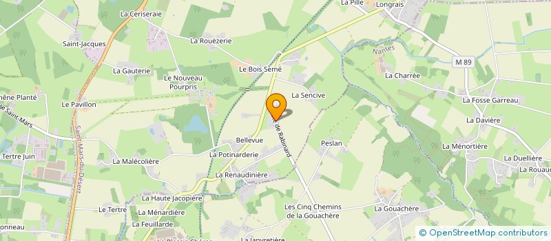 localisation de l'entreprise SCI HEAS  LIGNE