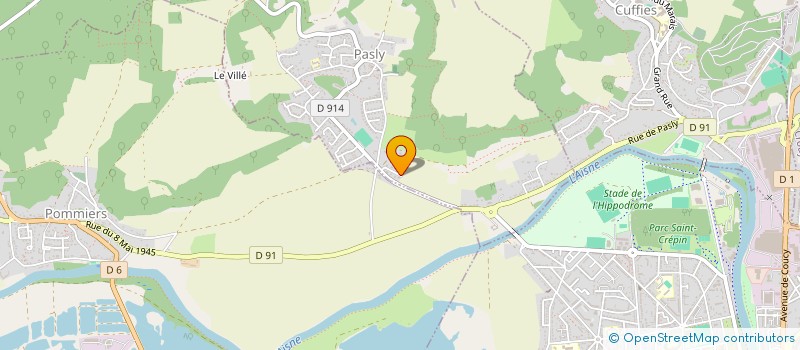 localisation de l'entreprise SCI HEAUME  REIMS