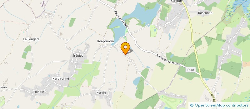 localisation de l'entreprise SCI HEBEL  GUERANDE