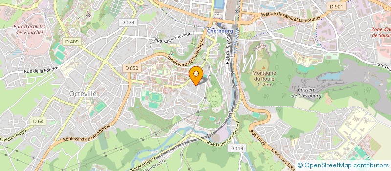 localisation de l'entreprise SCI HEBERT EMP à CHERBOURG-EN-COTENTIN