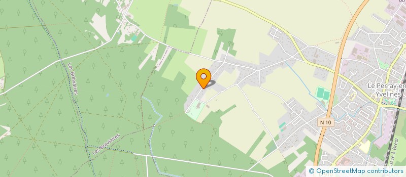 localisation de l'entreprise SCI HEBREOT  LE PERRAY-EN-YVELINES