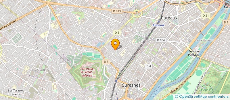localisation de l'entreprise SCI HECAPO à SURESNES