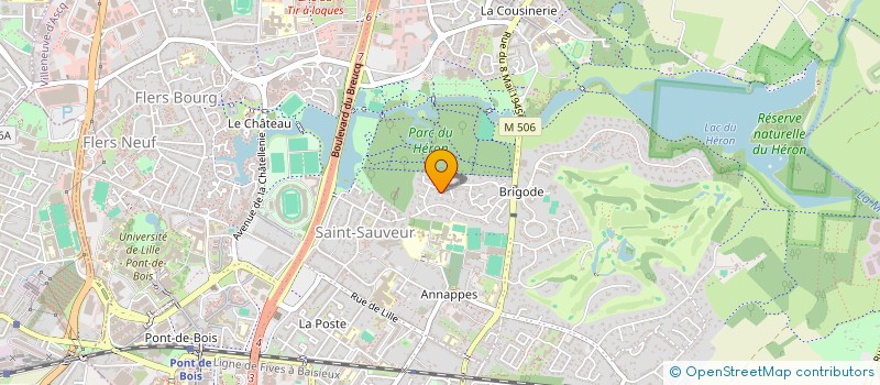 localisation de l'entreprise SCI HECARD à VILLENEUVE-D'ASCQ